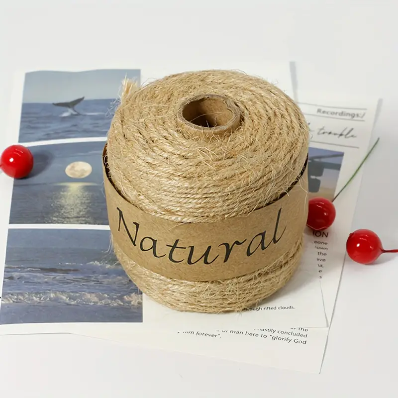 Jute Rope For Crafts Gift Wrapping Bundling Gardening - Temu