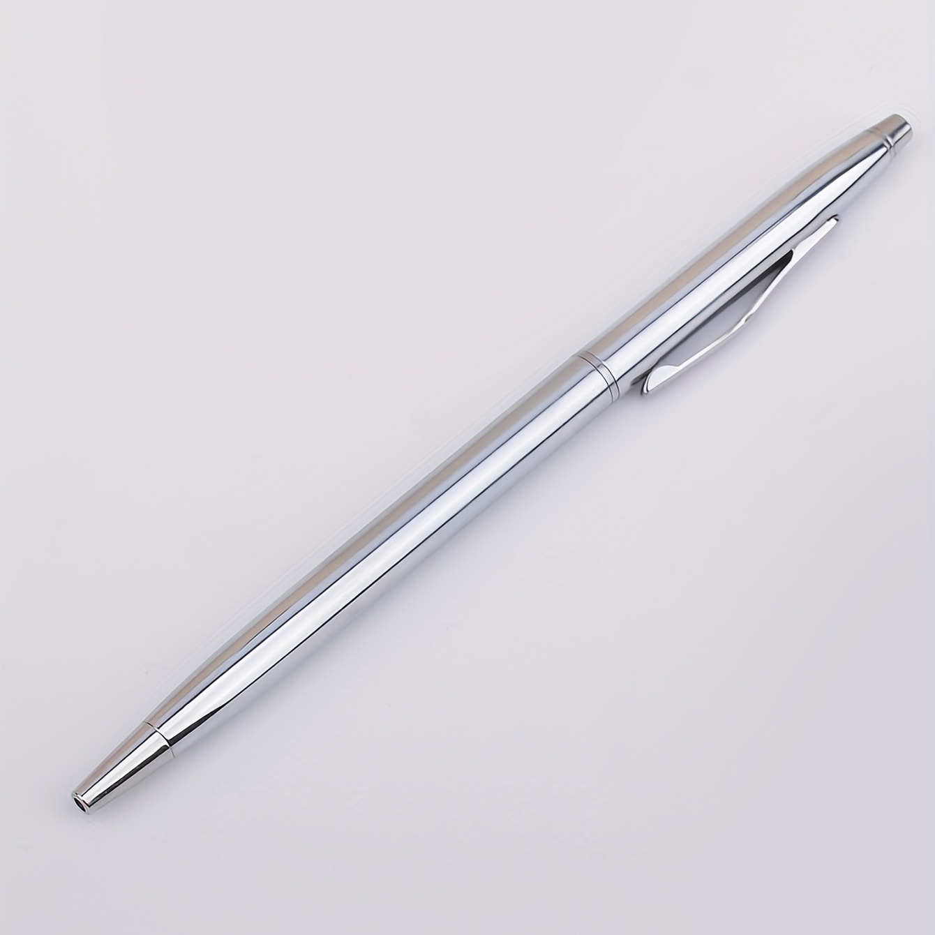 Metal Stainless Steel Pen Portable Ball Pen Creative Gift - Temu