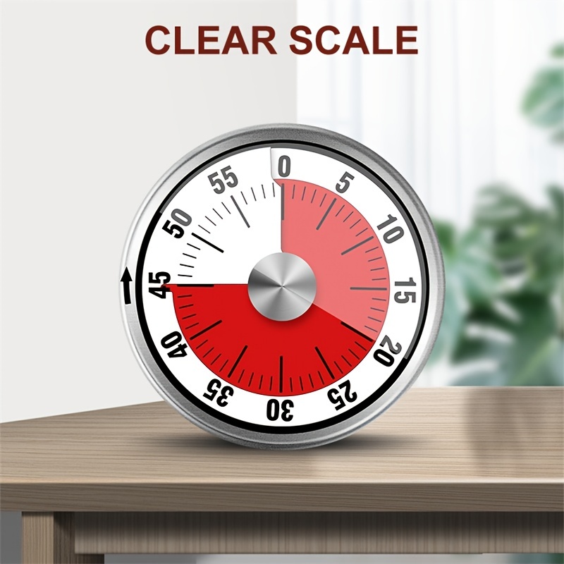 Kitchen Timer Timer Countdown Reminder Small Clock English - Temu