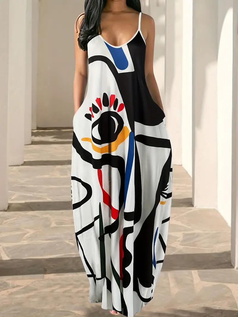 abstract dress