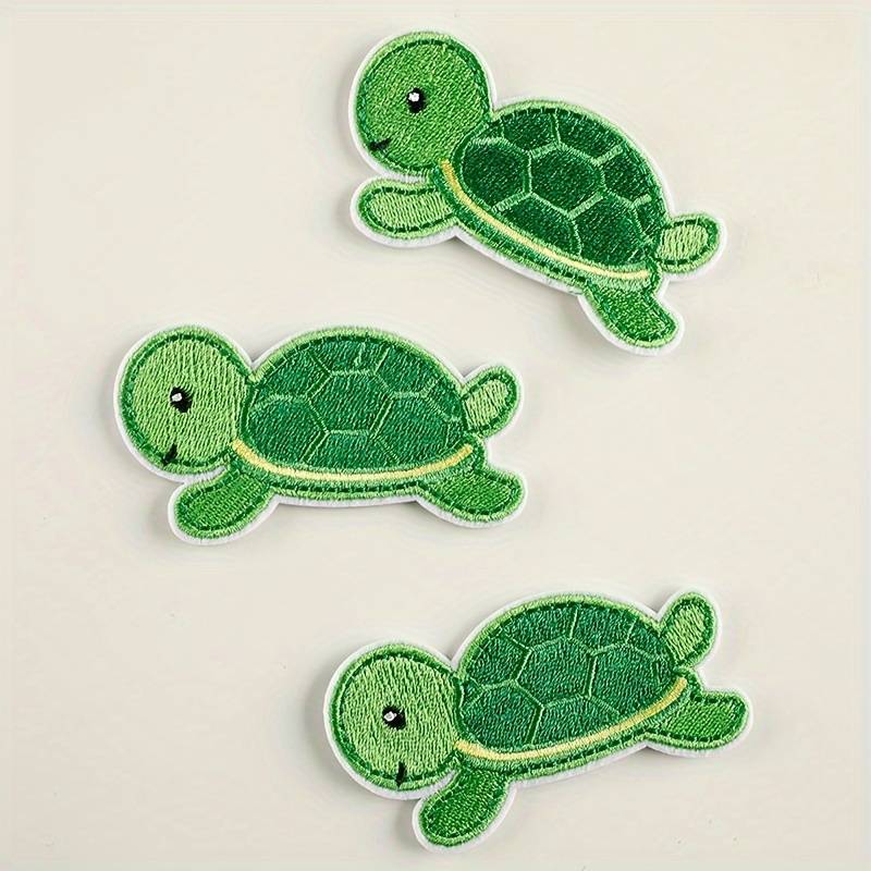 Set 3 Pezzi Patch Ricamati A Mano Testa Di Lupo – Blu Scuro, DIY Per Abbigliamento E Accessori