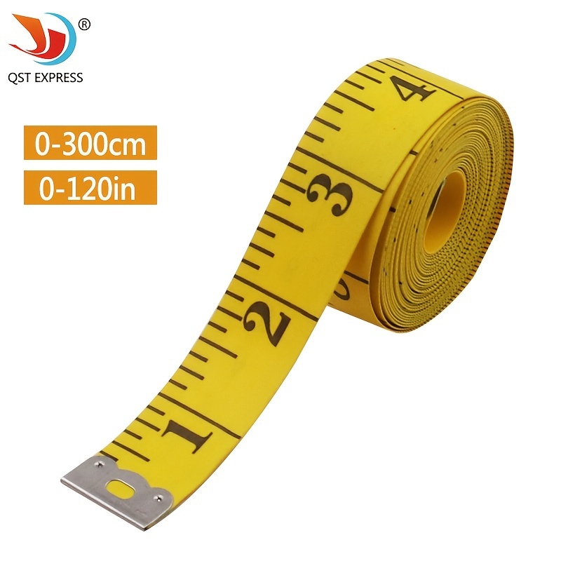 Ready Stock】 120-inch Pocket Measuring Tape 300cm Double Scale