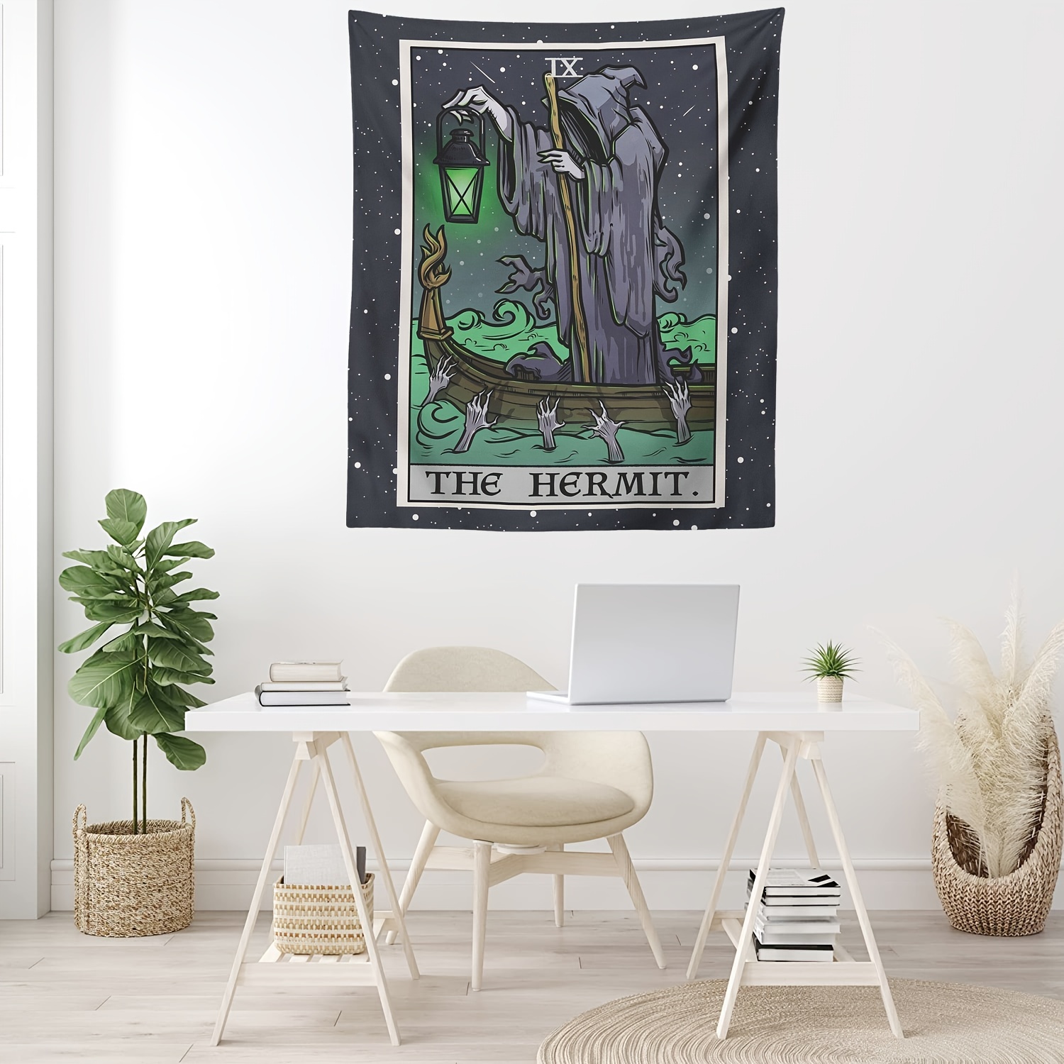 The hermit best sale tarot tapestry