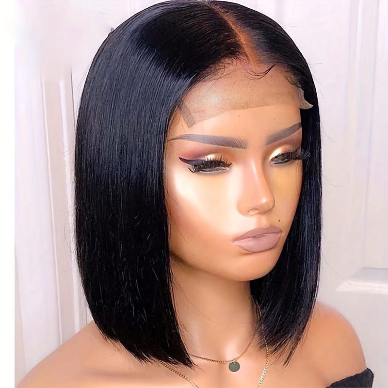 Brazilian Human Hair Wig 5x1 T Part Lace Front Bone Straight Temu