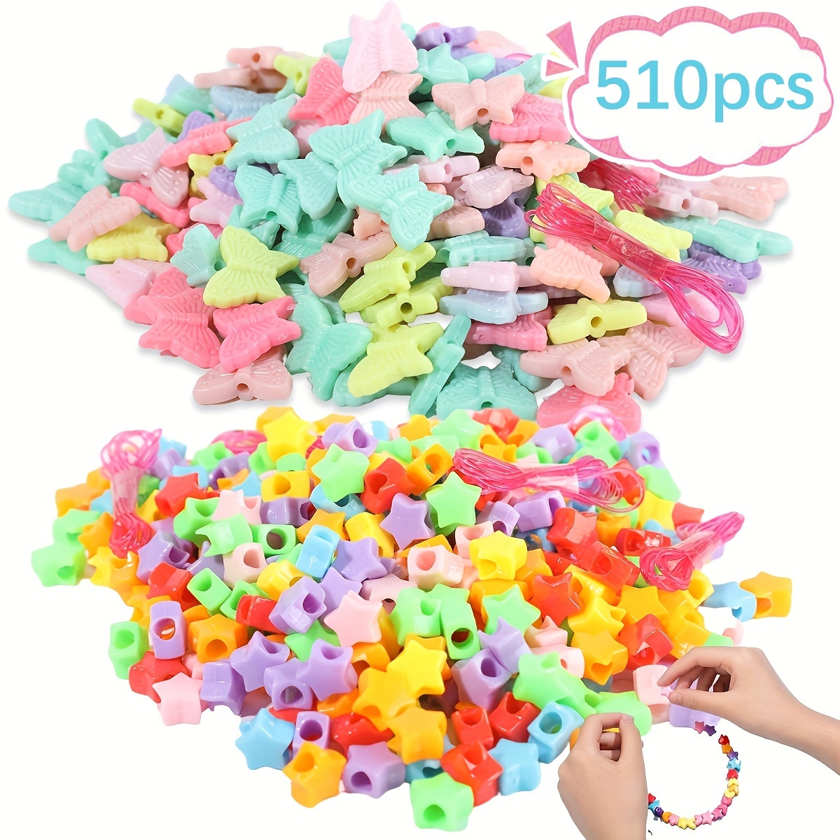 260pcs Snap Pop Beads DIY Kit: Create Unique Jewelry & Crafts for Girls -  Perfect Christmas & Birthday Gifts for Kids!