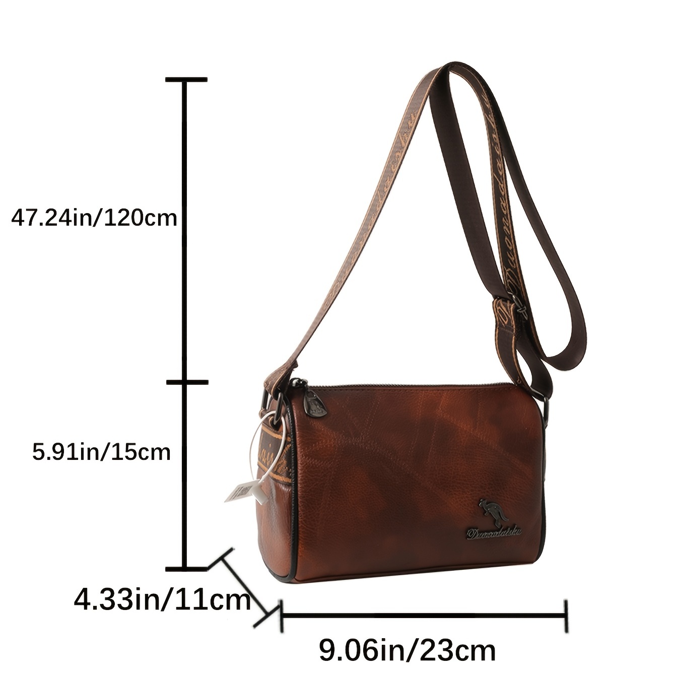 Mini Pendant Crossbody Barrel Handbag, Pu Leather Textured Cylinder Bag  Purse, Classic Versatile Fashion Shoulder Bag - Temu Germany