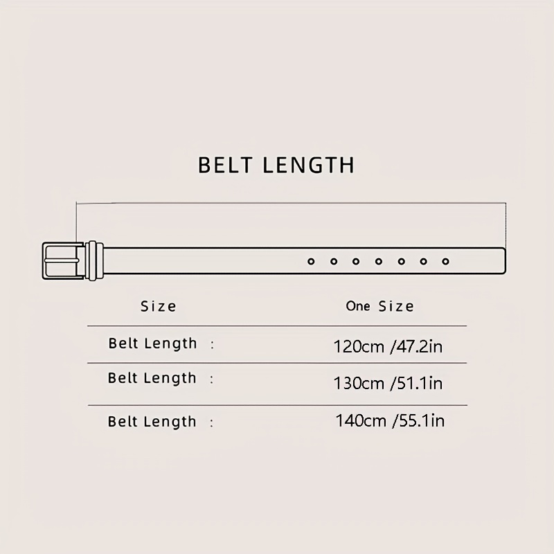 Men Khaki Pattern Pin Buckle Belt