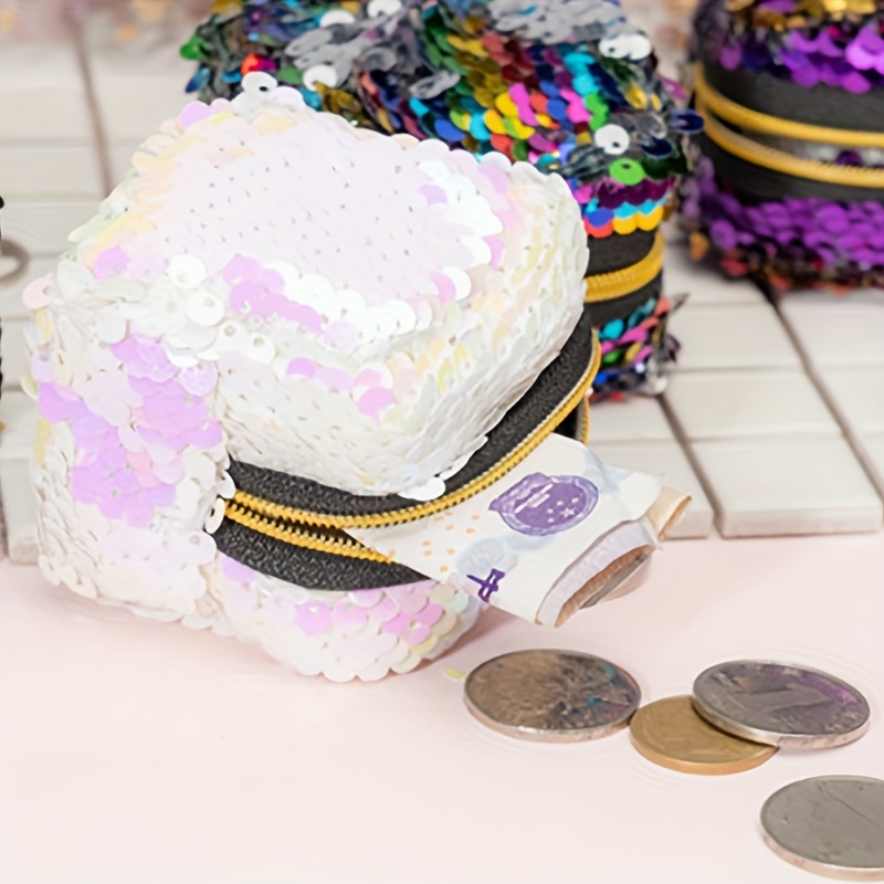 Sequin change online purse