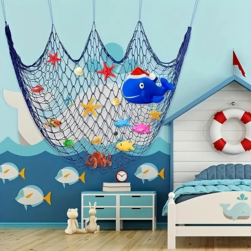 Cotton Fish Net Sailing Theme Pirate Party Decoration - Temu Canada