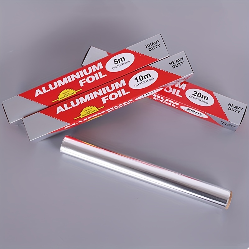 Aluminum Foil Roll, Heavy Duty Aluminum Foil Roll, Kitchen Barbecue Paper,  Baking Thickened Oven Oil Absorbing Paper, Outdoor Barbecue Tool, Barbecue  Utensils, Wide /12” - Temu