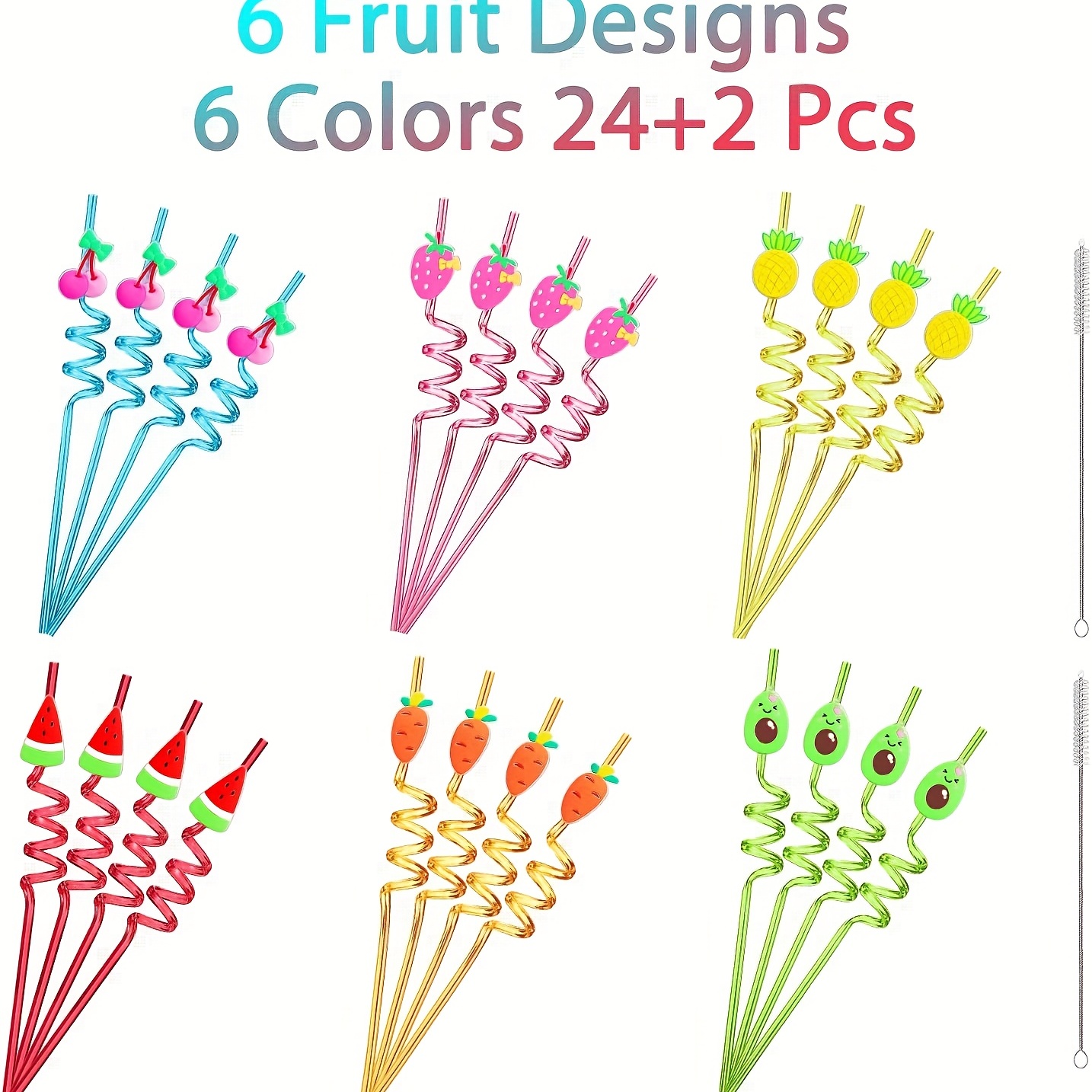  24 Baseball Party Drinking Straws, Baseball Party Decorations  Supplies for Kids Birthday, Baseball Party Favors for Kids, Crazy Silly  Straws for Baseball Theme Party Favors with 2 Pcs Cleaning Brushes 