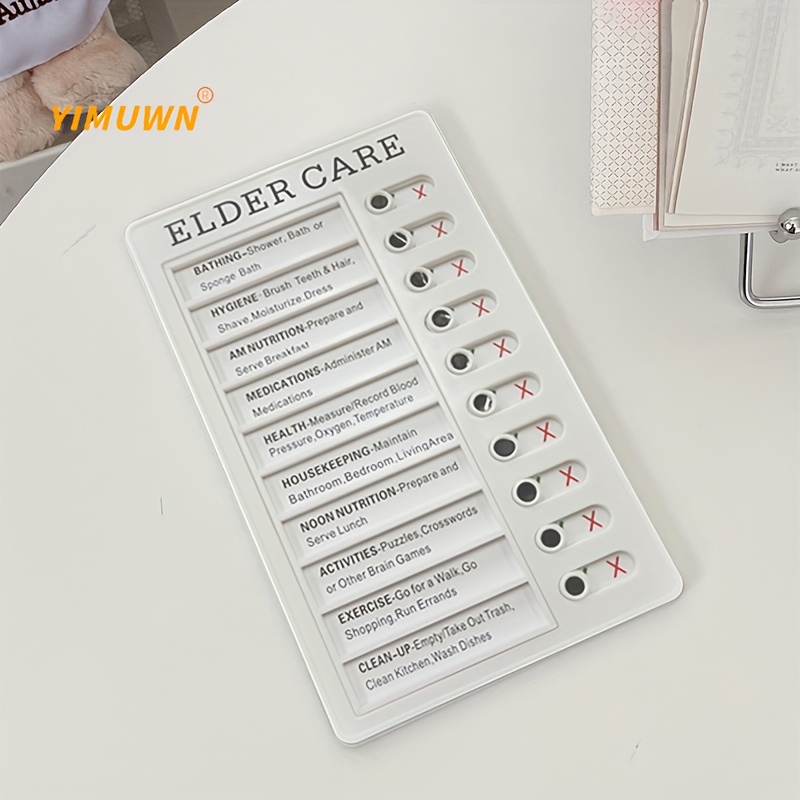 Checklist Memo Board Portable Daily Affairs Checklist - Temu