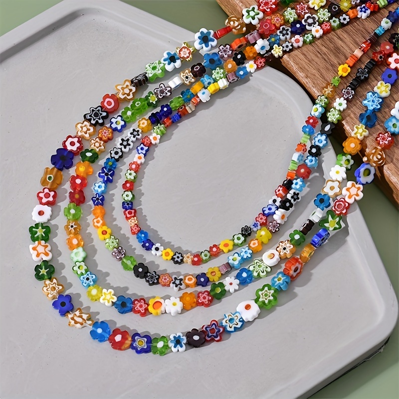 Flat Beads Jewelry Making