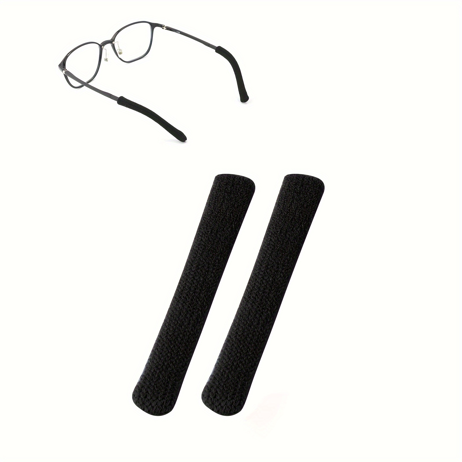 12 Paar Silikon Brillen Halterungen Brille Ohrbügel Anti-Rutsch- Brillenhalter Brille Ohrhaken Griff für Kinder Erwachsene Brillen