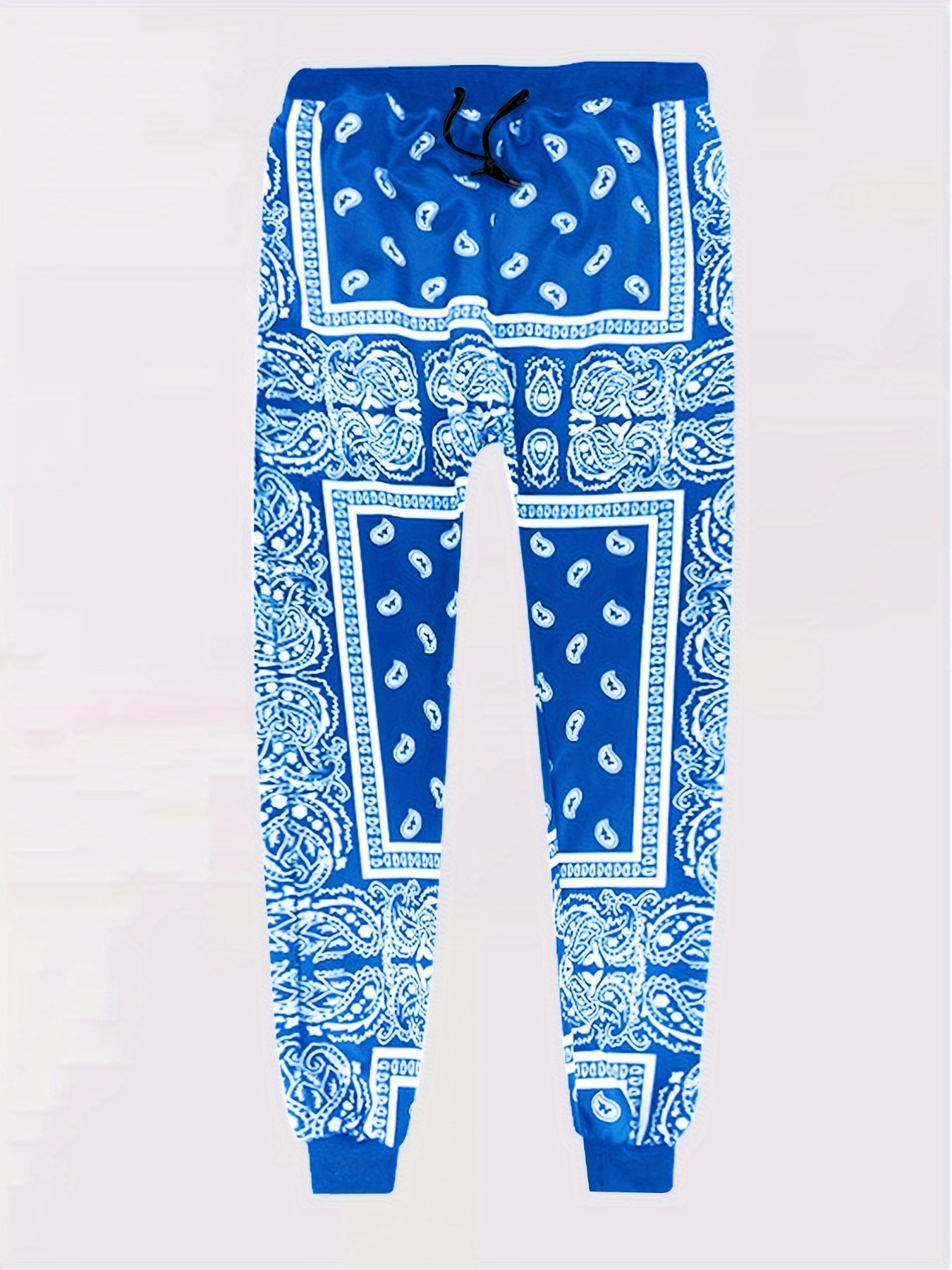 Trendy Paisley Pattern Cargo Pants Men's Multi Flap Pocket - Temu