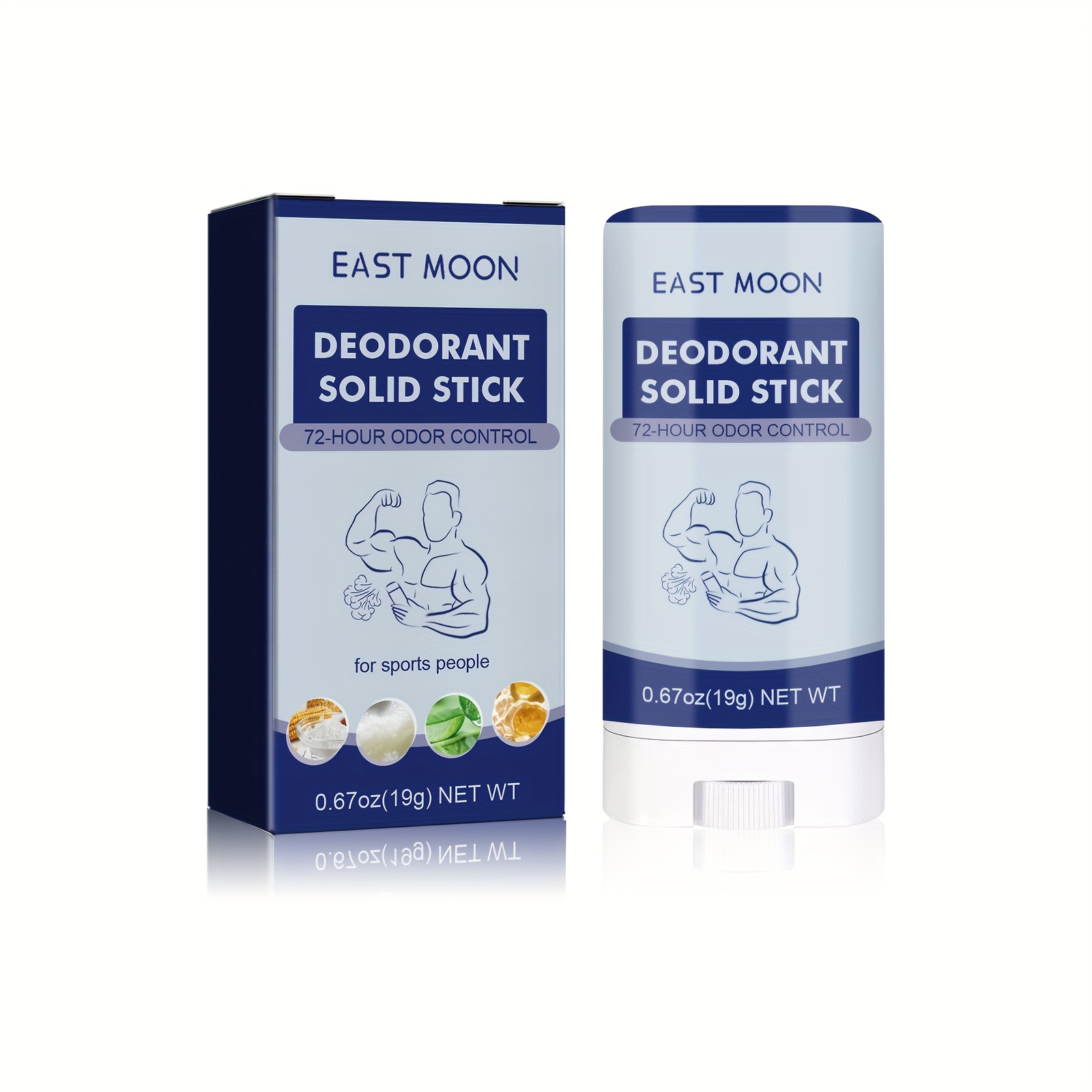 

1pc Men's Body Armpit Deodorant, Long Lasting, Gentle Cleaning Of Armpit Odors, Refreshing Fragrance, Soothing And Moisturizing Underarm Deodorant