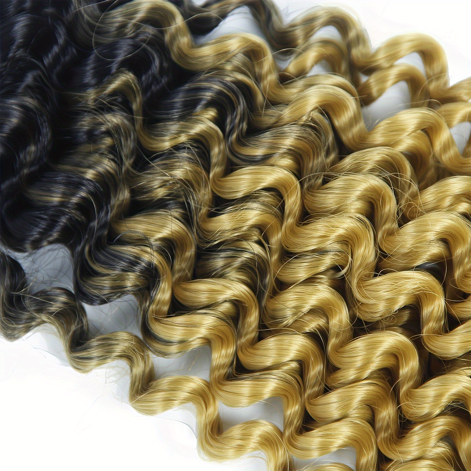 8-14 Marley Bob Deep Water Wave Crochet Braids Hair Extensions