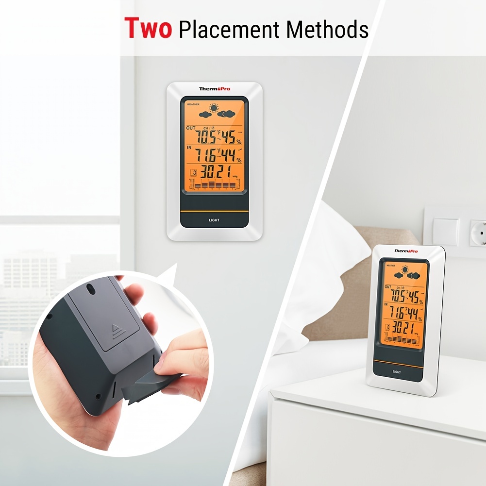 Stay Informed With The Thermopro Tp67b: Wireless Weather Station With  Waterproof Temperature Monitor, Range! - Temu United Kingdom
