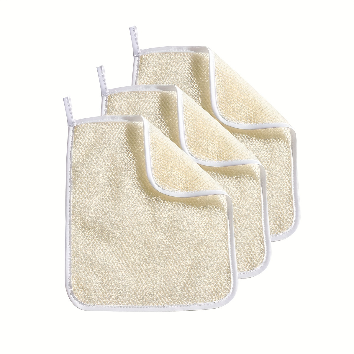 Exfoliating Washcloth Towel Nylon Bath Wash Towel - Temu