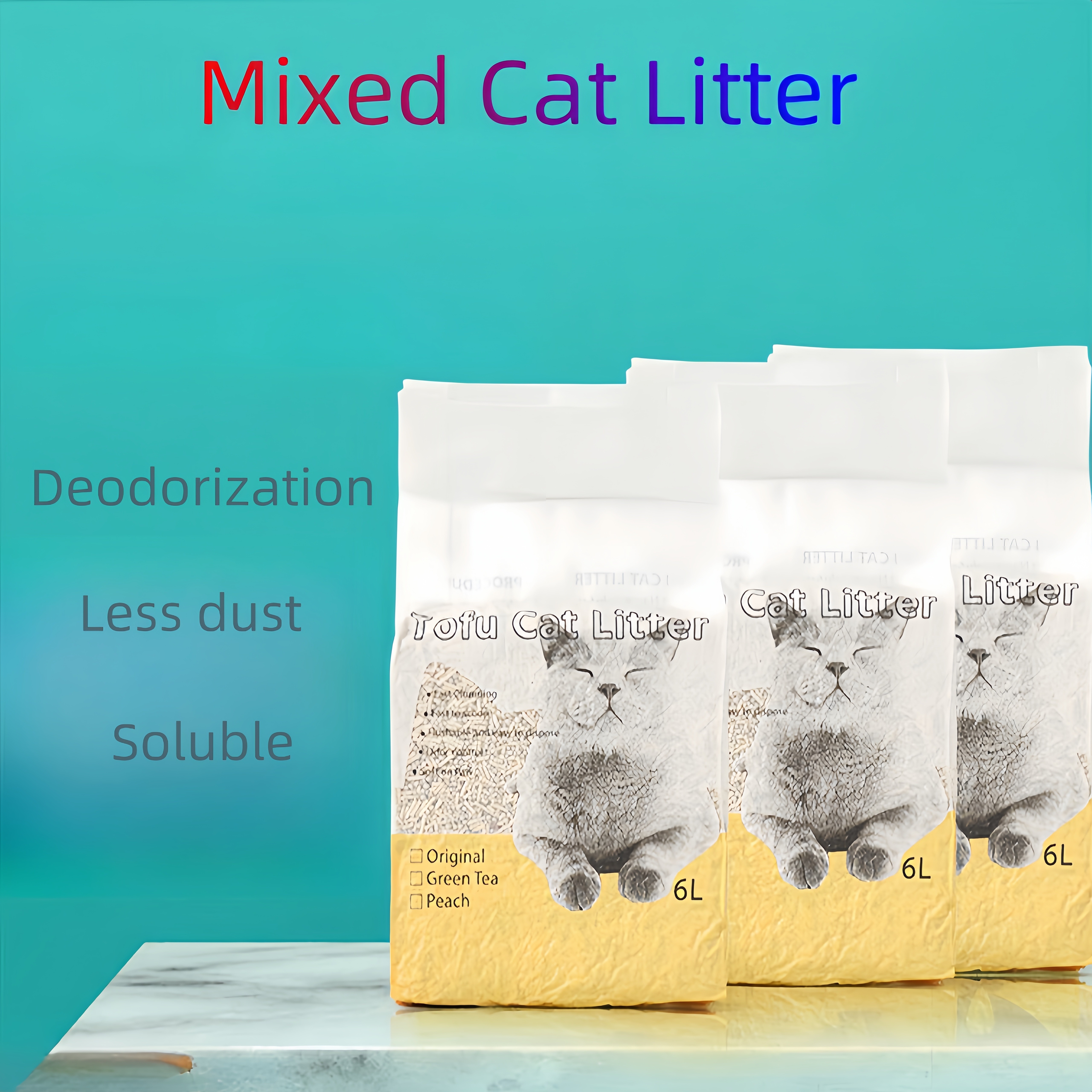 Companion clumping outlet cat litter