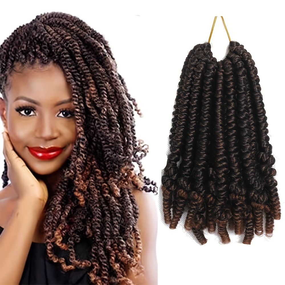 Passion Twist Crochet Hair Extensions Pre twisted Curly Pre - Temu