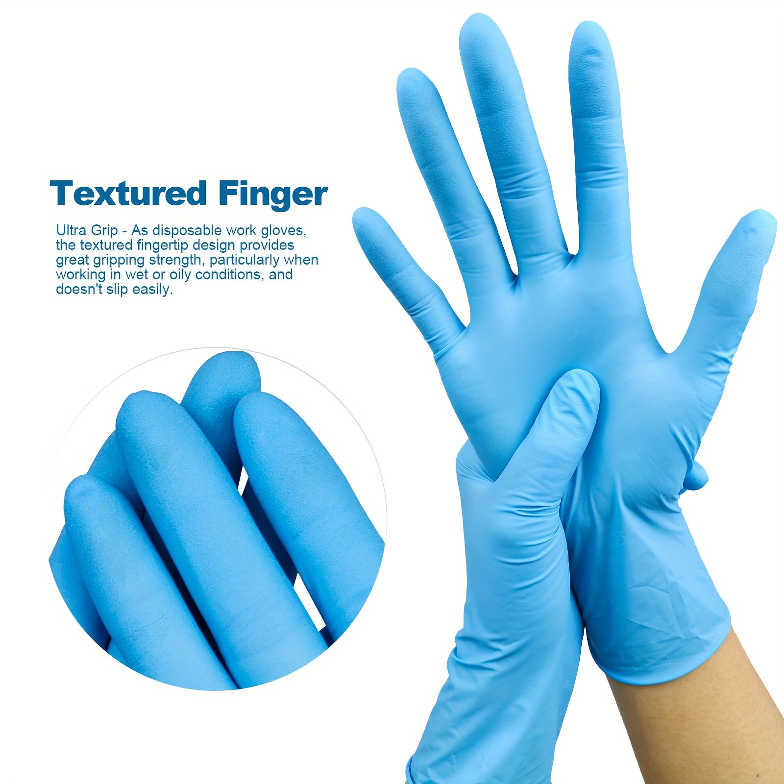 Nitrile Gloves Disposable Food grade Gloves Waterproof Oil - Temu
