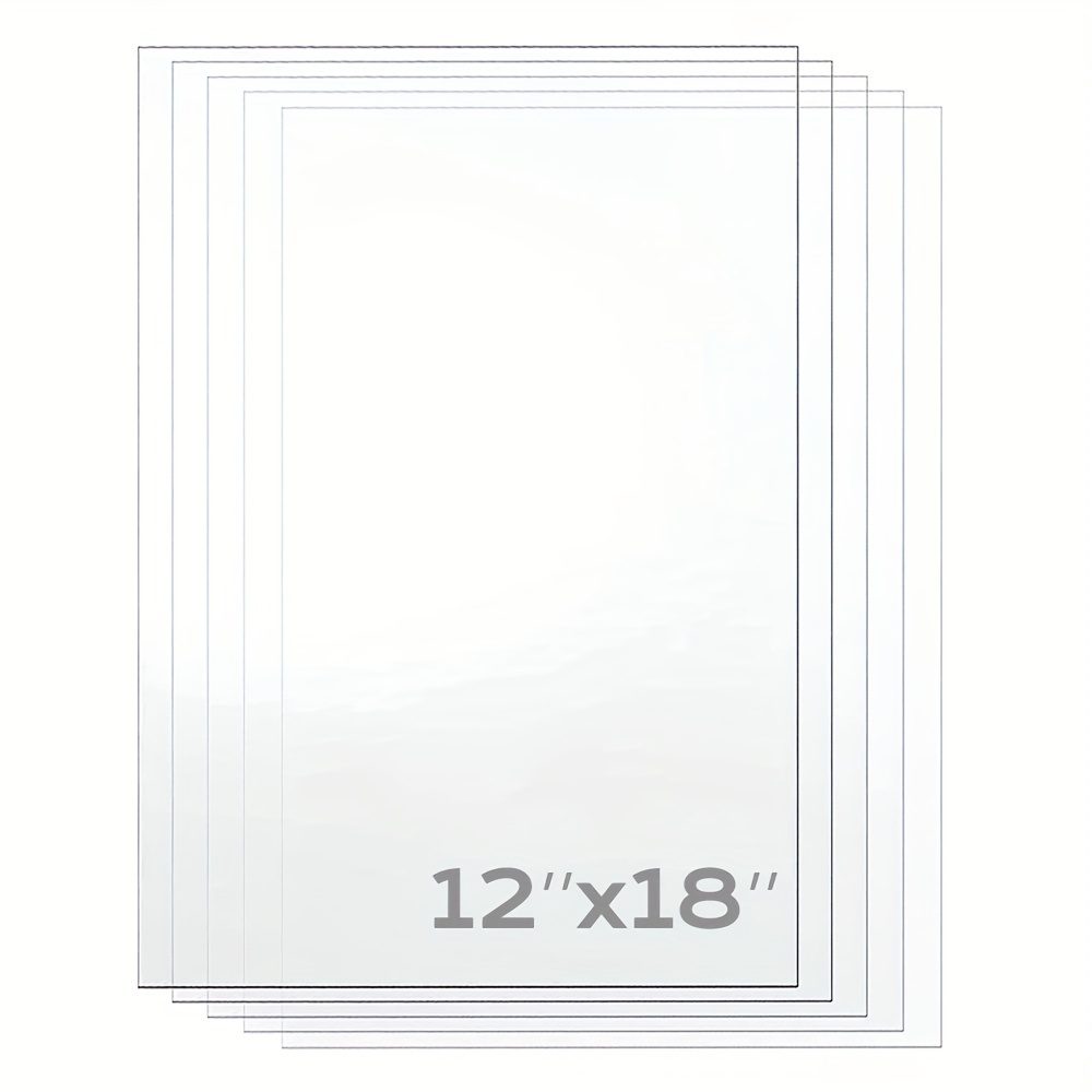 Clear Acrylic Plexiglass Sheet Thick Cast Acrylic Sheet Pack - Temu