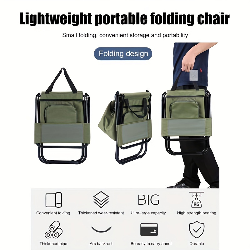 Portable Folding Chair For Camping Fishing