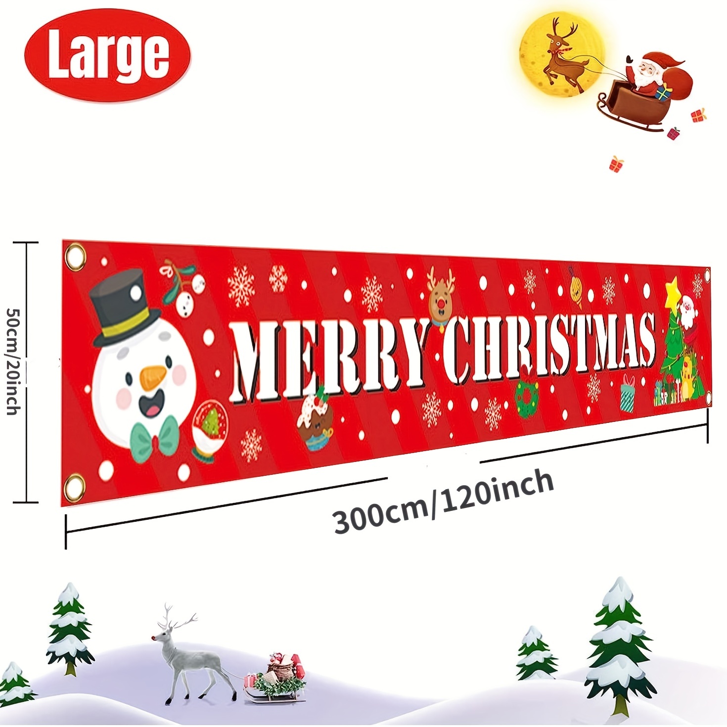 Be Merry Banner / Merry Christmas Banner / Christmas Holiday