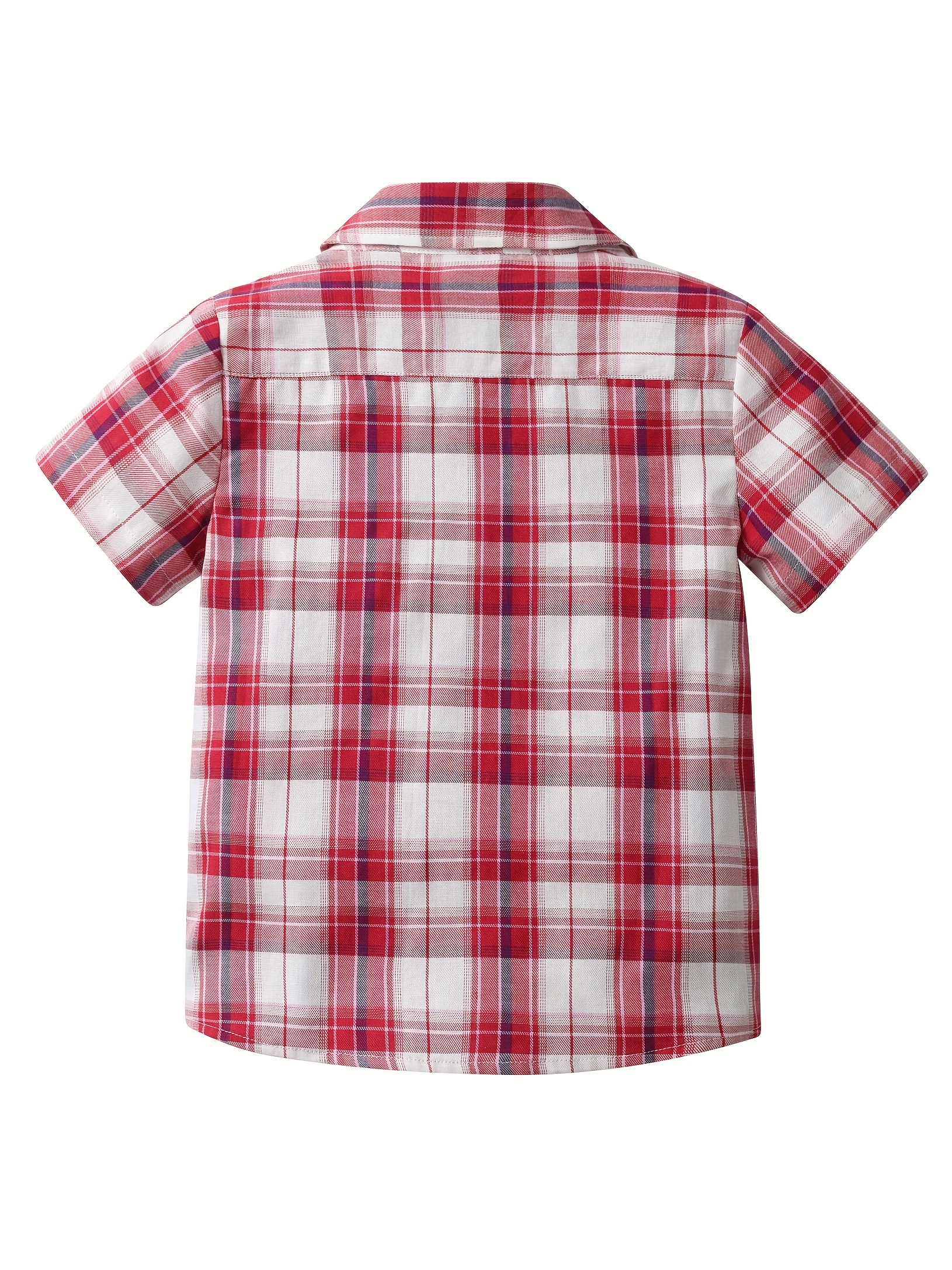 Graffiti Stripe Print Boys Lapel Shirt Summer Casual Top