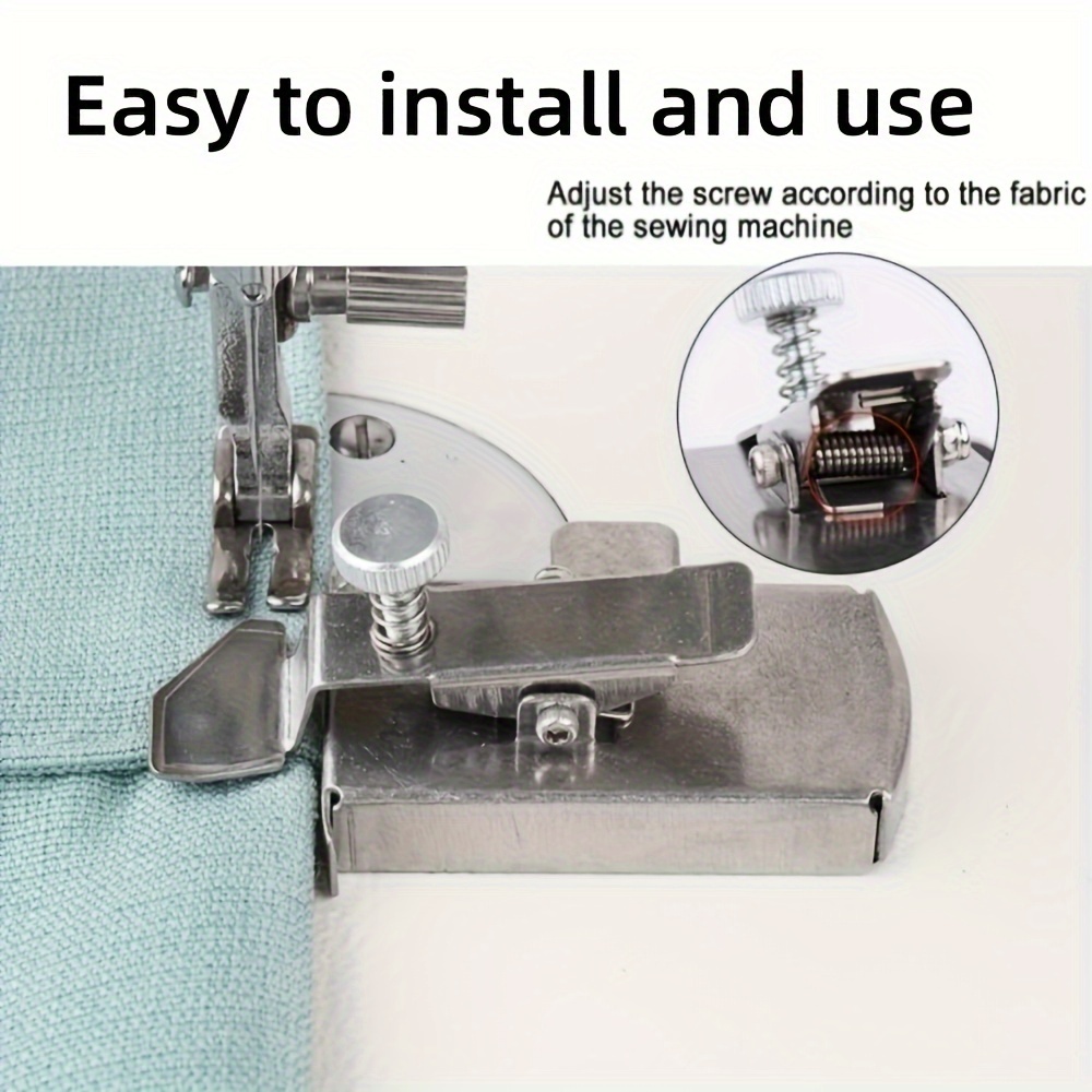1pc Magnetic Seam Locator Guide, Multifunctional Universal Sewing Machine  Accessory, Seam Guide Ruler DIY Sewing Tools Accessories Sewing Machine Loca