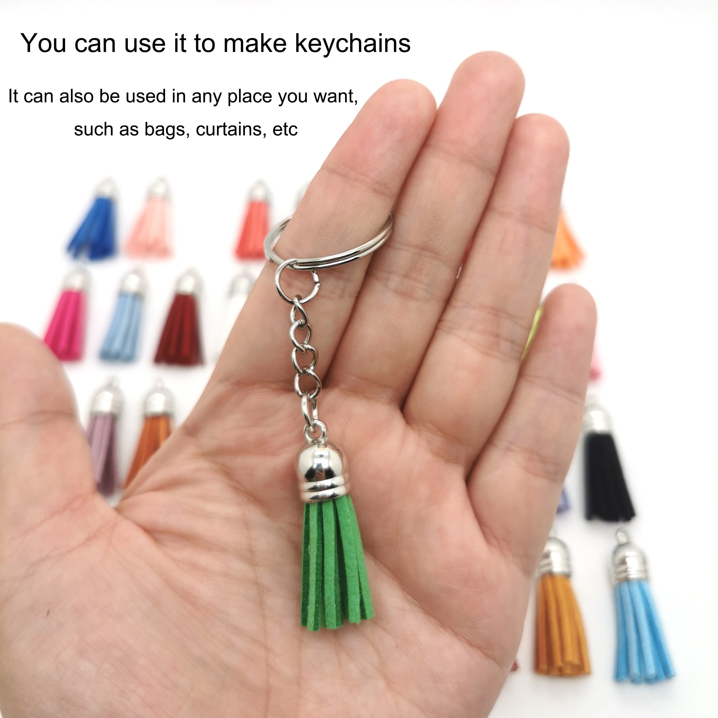 Velvet Tassel Blank Keychains Making Kit For Womens Bag Pendant, Zinc Alloy  Lobster Clasp, Car Key Rings, And DIY Crafts Accessories From  Elegantnoblewoman118, $9.07