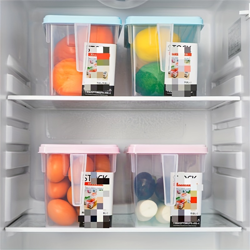 Food Storage Container Fridge Organizer Case Plastic Clear