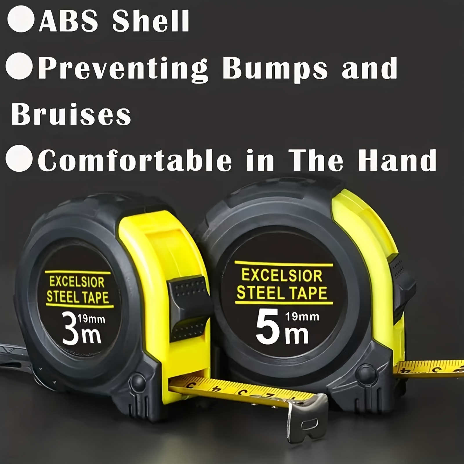 Retractable Tape Measure Scale Box Ruler Inch Meter - Temu