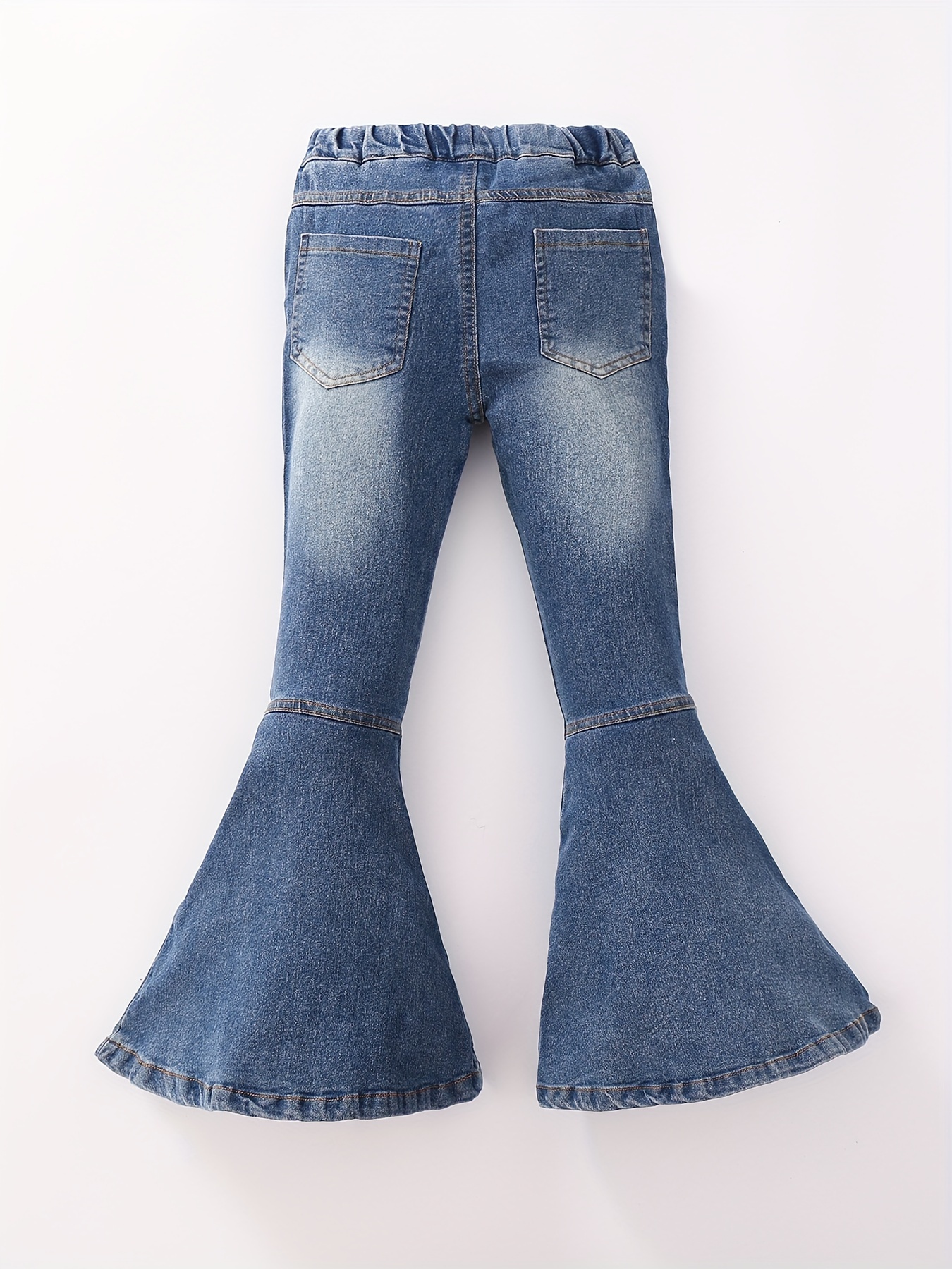 Pantalon En Jean vas Vintage Fendu C t Filles Poche Temu Belgium