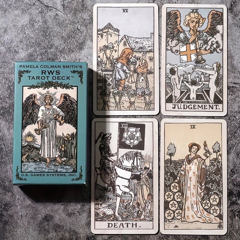 Pamela Colman Smith's Rws Tarot Deck Cards 1909 Artwork Of Pamela ...