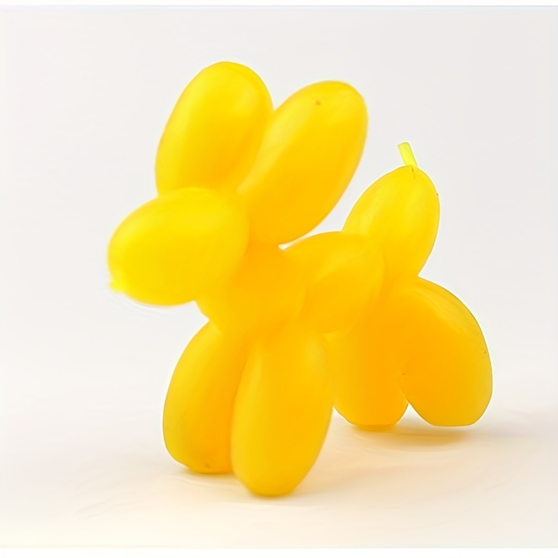 Colorful Balloon Dog Stretching Fidget Toy