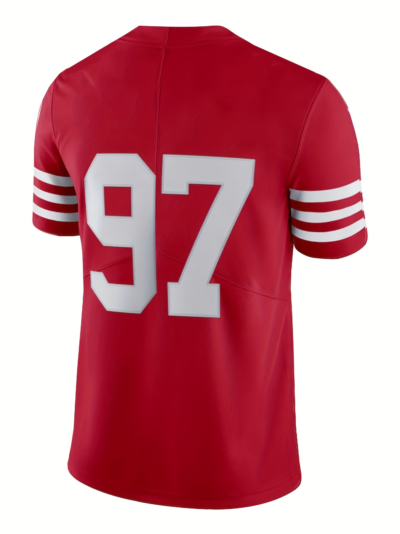 Camisa Futebol Americano Nike San Francisco 49ers, Branco/Vermelho