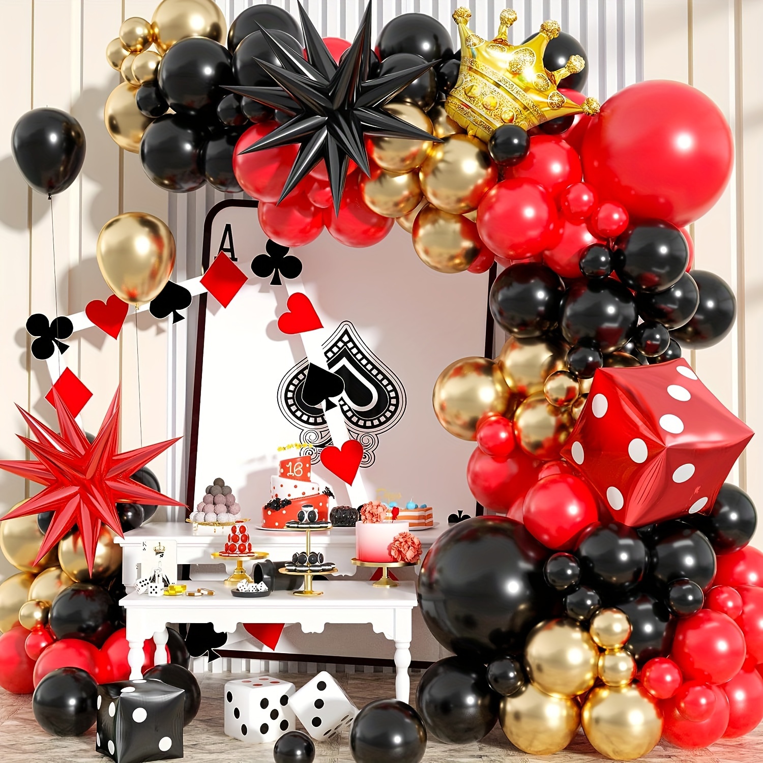 lv themed party decorations