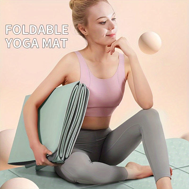 Estera Pilates Yoga Antideslizante Plegable Accesorios - Temu Mexico