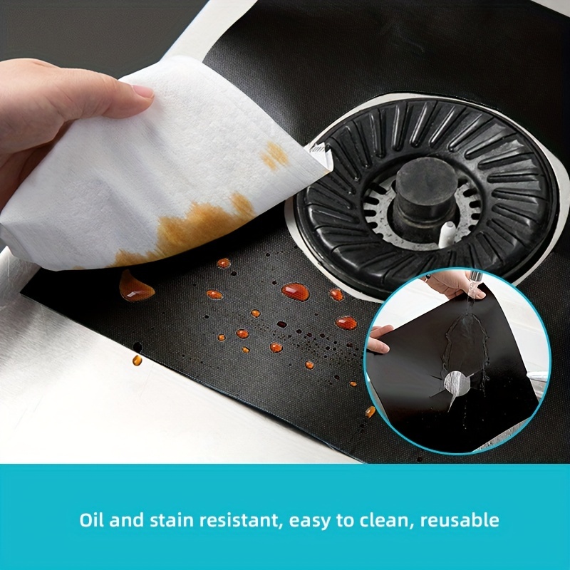 Heat Resistant Silicone Insulated Mat For Gas Stove Top - Temu