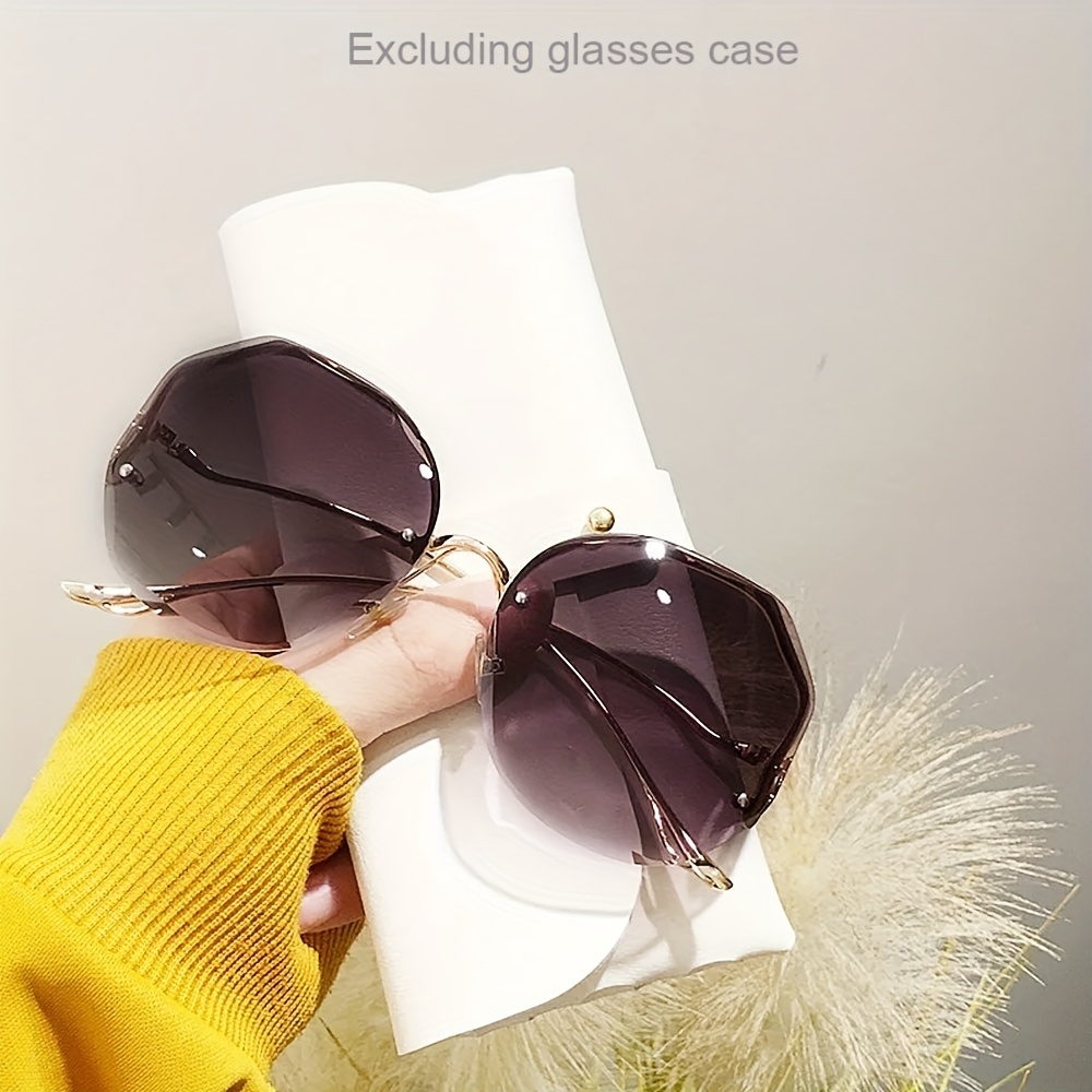 Ouwen Thick Polarized Cat Eye Sunglasses For Women,trendy Vintage Sun  Glasses Lentes De Sol Para Mujer Vf2217 - Temu Denmark