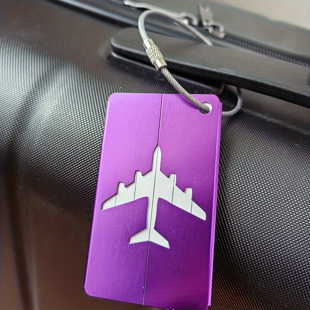 Buy Wholesale China Aluminium Alloy Travel Luggage Tags Baggage Name Tags  Suitcase Label Holder Metal Luggage Tag & Luggage Tag at USD 2.83