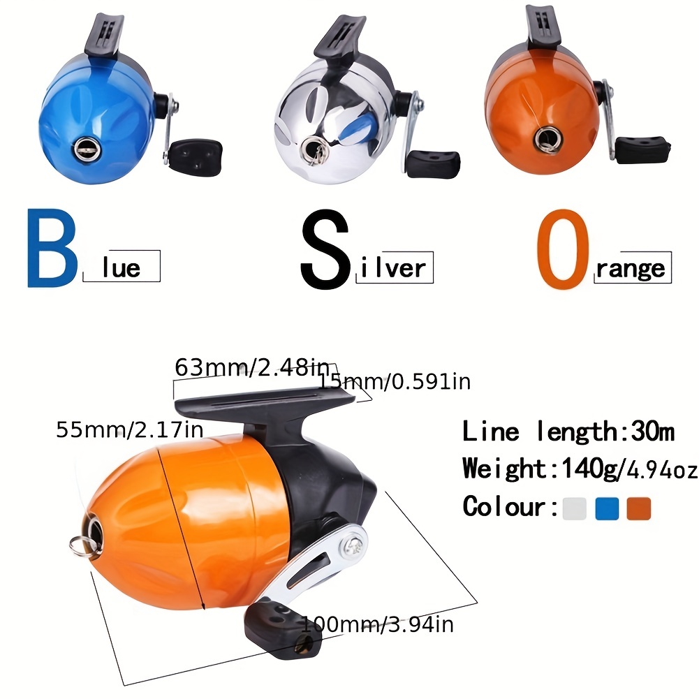 Sougayilang 1pza Carrete Spincasting 3 Colores Estanques - Temu Mexico