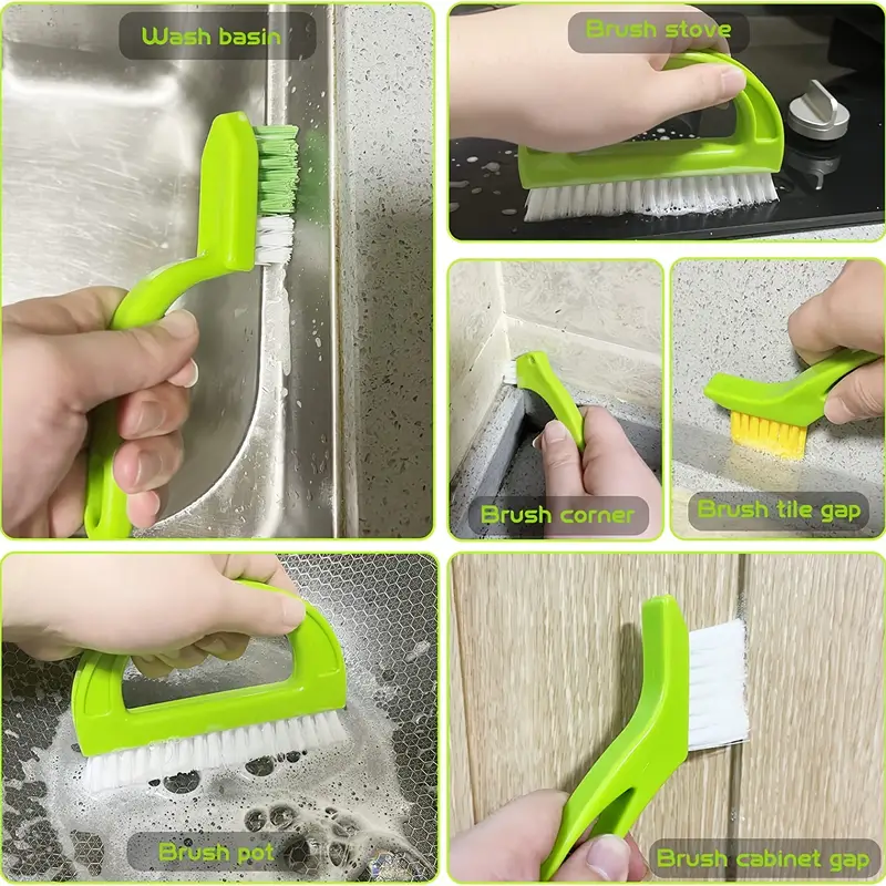 Grout Cleaner Brush Tile Joint Cleaning Scrubber Brush With Nylon