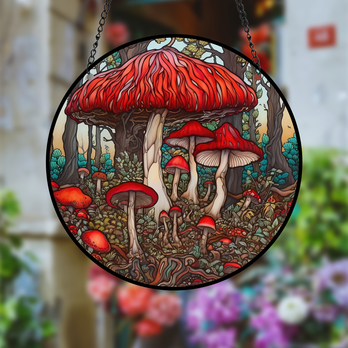 Cadeau secret exquis micro champignon fleur maison décoration