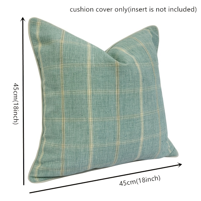 Throw Pillows Rhombic Jacquard Pillow With Insert Soft - Temu