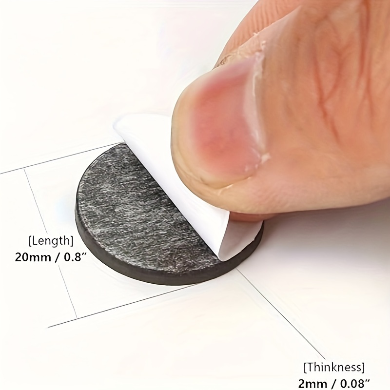 Round Magnets With Adhesive Backing Flexible Magnets - Temu