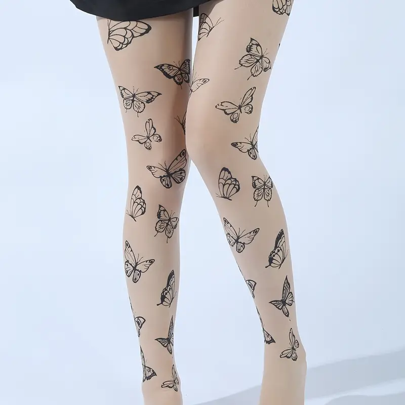 Butterfly Tattoo Tights