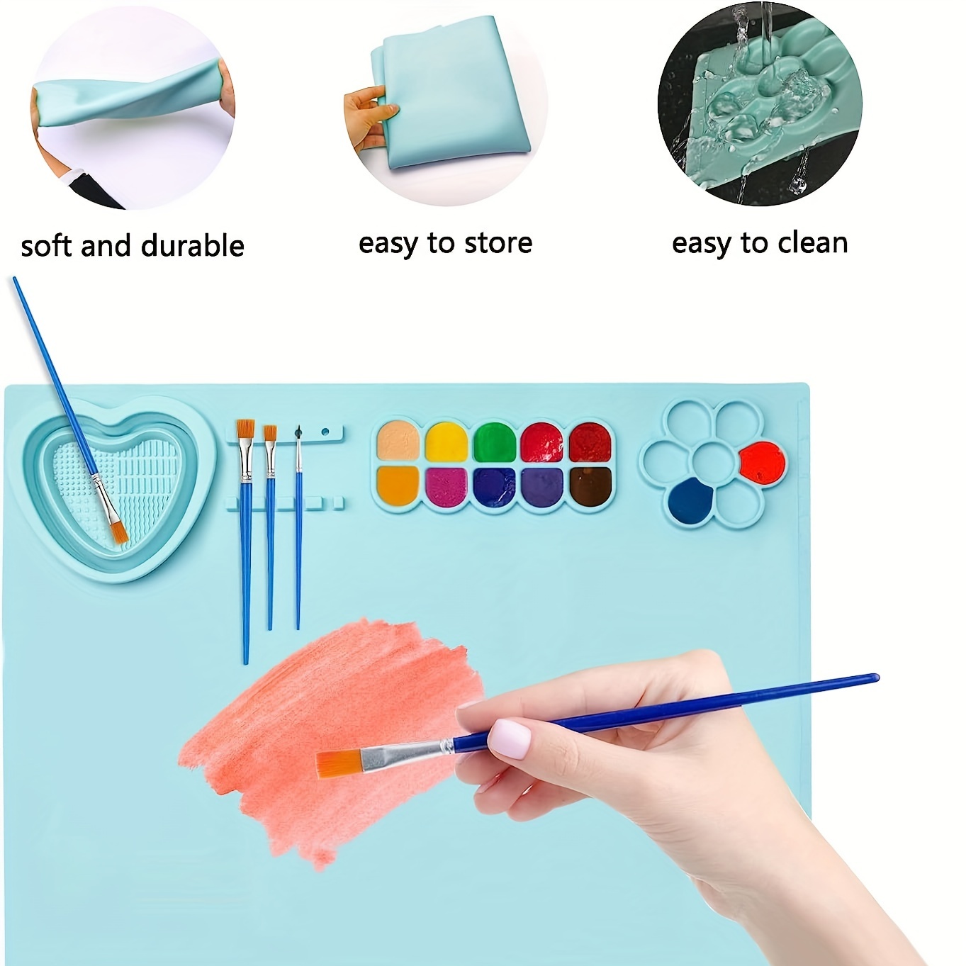Shop Silicone Painting Mat for Toddlers